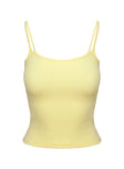 Baseline Rib Top Yellow