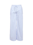 product Princess Polly Collied Low Rise Pants Blue / White Stripe High Waisted Pants 