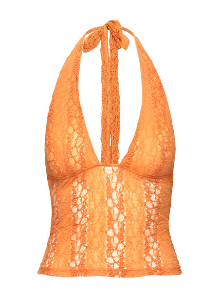 Cruizer Halter Top Orange