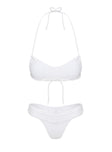 Elian Bikini Top White