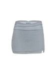 product Princess Polly Flattered Shimmer Mini Skirt Silver Mini Skirts 