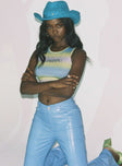 front view of model wearing Princess Polly High Frequency Top Multi 