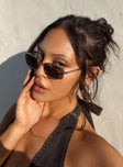 Inglewood Sunglasses Black/Gold