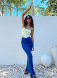 product Harriette Maxi Skirt Blue Princess Polly  Maxi 