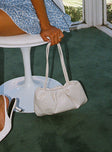 Just Peachy Shoulder Bag White