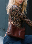 Miemie Shoulder Bag Brown