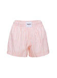 product Princess Polly Sincar Boxer Shorts Pink / White Stripe High Waisted Shorts 