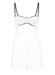 product Princess Polly Stassey Mini Dress White Square Neck 