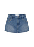 Symphony Denim Skort Mid Wash Petite