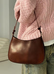 Vesperea Shoulder Bag Chocolate Brown