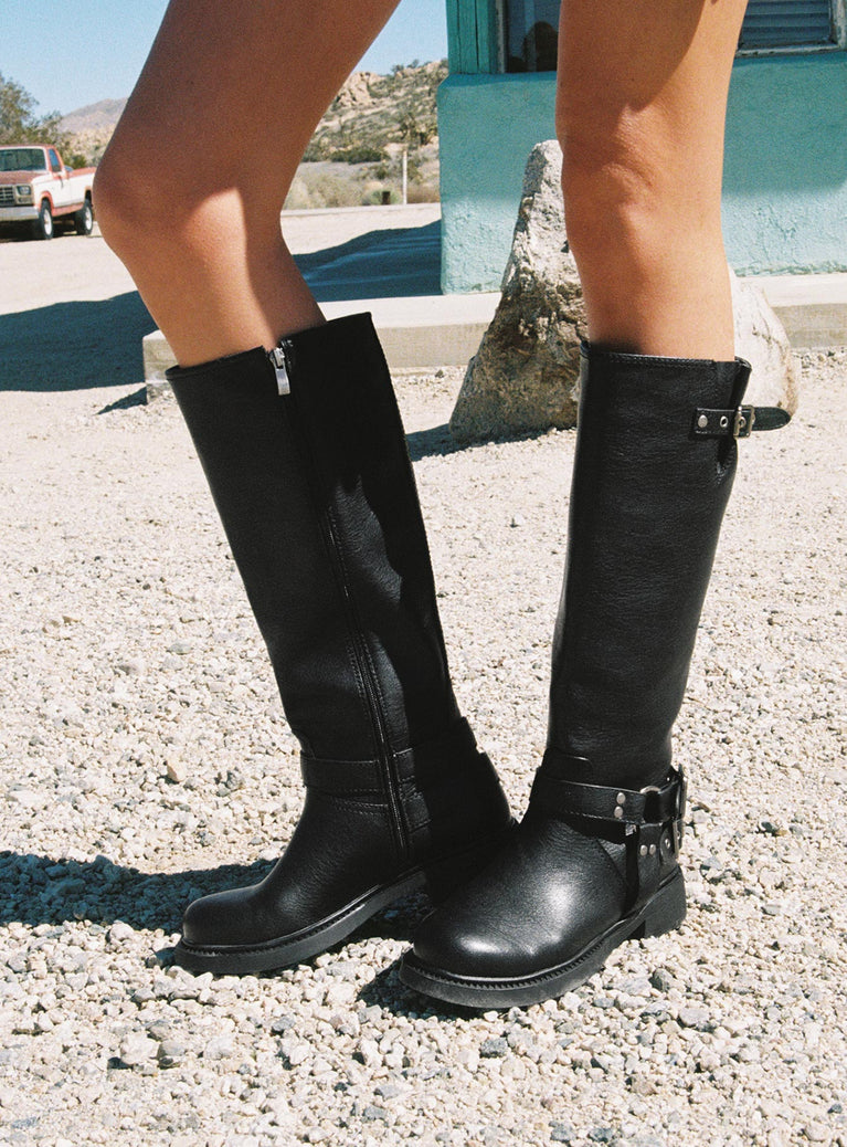 Billini Kaylen Riding Boots Black