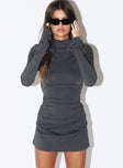 Mindelo Mini Dress Grey