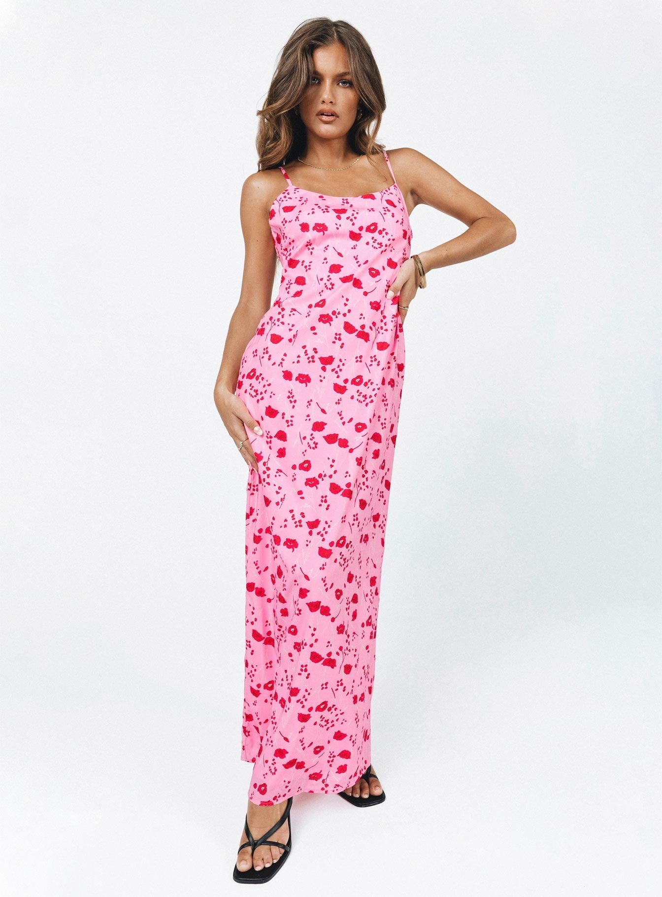 Pink cherry dress sale