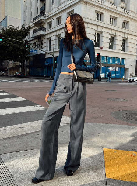 Grey leggings with unique bottom design, Women's Fashion