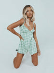 Harlie Playsuit Green