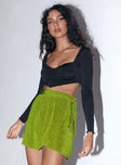 Eithan Mini Skirt Green