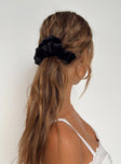 Scrunchie Gloria Scrunchie Black