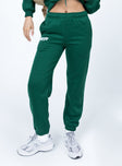 Track pants Elasticated drawstring waist  Twin hip pockets  Elasticated cuffs  Soft lining 