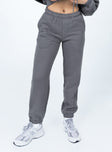 Track pants Elasticated waistband & cuffs Twin hip pockets  Soft lining 