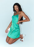 Princess Polly   Malta Mini Dress Green