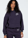 Out Of Office Hoodie Navy Princess Polly  regular 