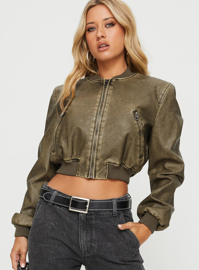 Allure Bomber Jacket Ash