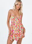 Barrett Mini Dress Multi Floral Petite