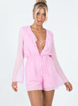 Meadow Romper Pink