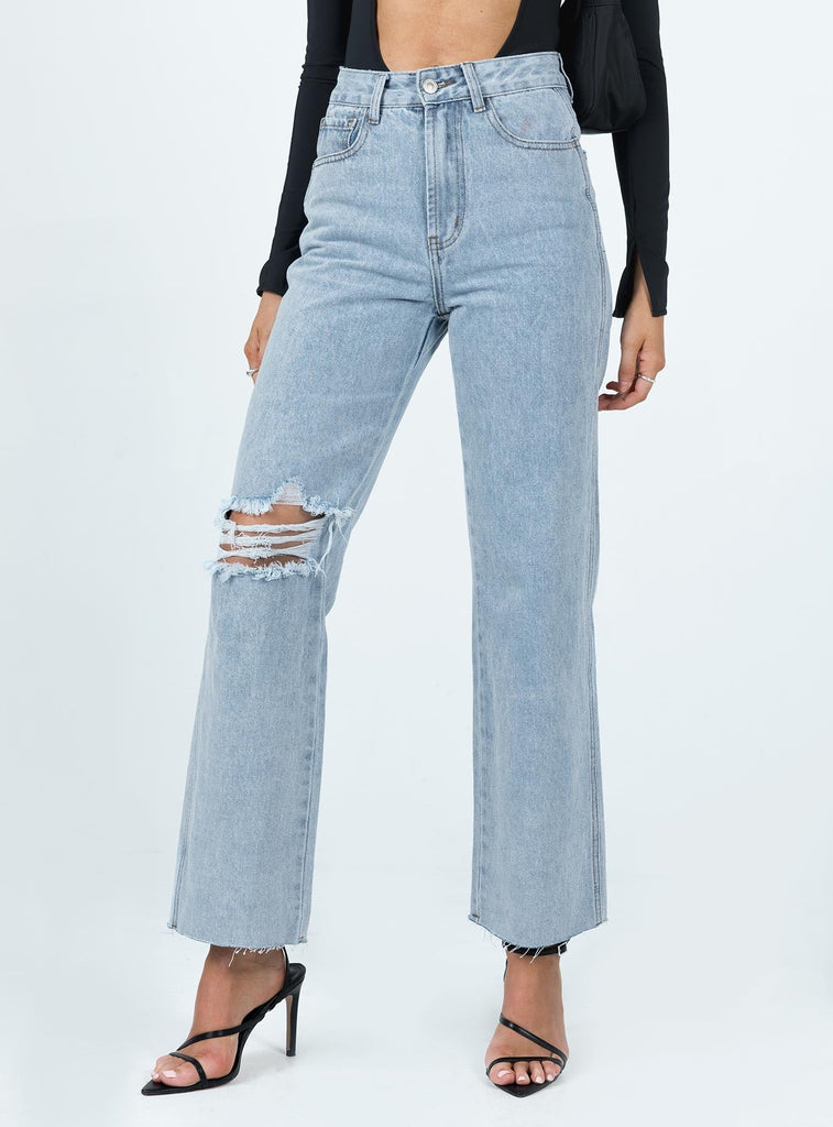 Ellesi Straight Leg Jean Denim