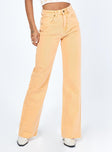 Carter Denim Jeans Orange