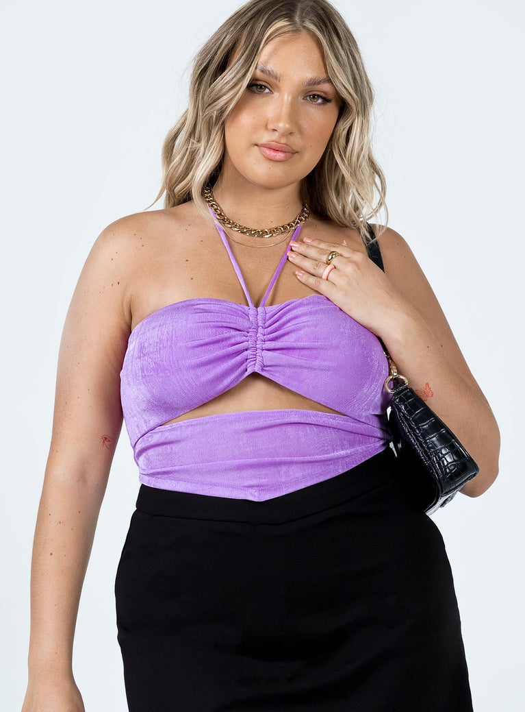 Angelina Top Purple