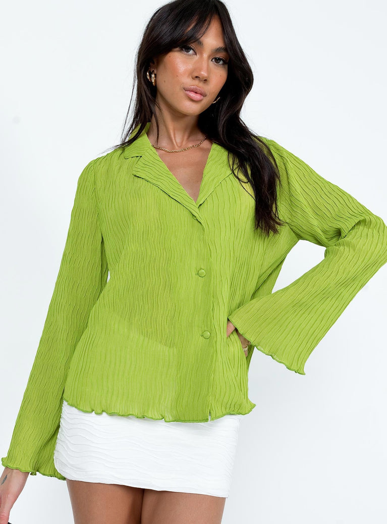 Selma Shirt Green