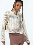 Rosanna Sweater Beige