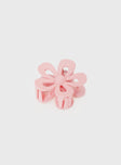 Hair clip Claw style, flower desIgn