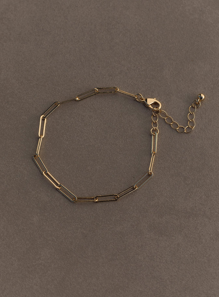 Karensa Gold Plated Bracelet