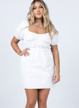 Princess Polly Dress  Aviana Mini Dress White