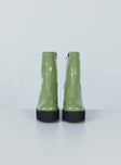 Stillwater Platform Boots Green