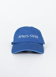 Dad cap Embroidered graphic Adjustable back OSFM