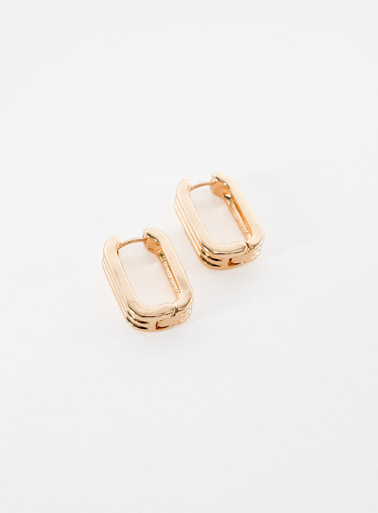 Destry Earrings Gold