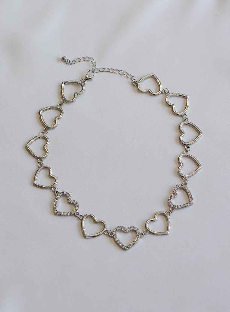 Aisha Choker Silver