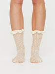 Thekla Frill Socks Yellow