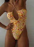 Fern One Piece Yellow Multi