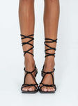 Unreal Heels Black