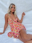 Barrett Mini Dress Multi Floral Petite