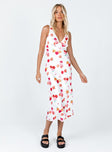 Nellie Maxi Dress White Floral