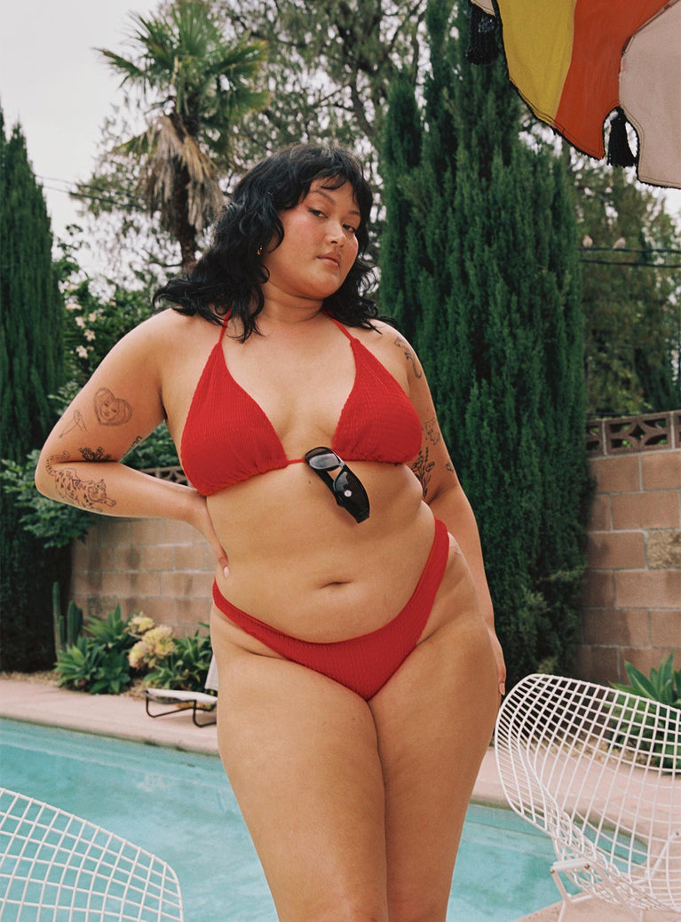 Blanca Bikini Bottoms Red Curve