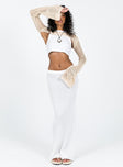 Bolero Crochet material Cropped front Flared sleeve  Good stretch