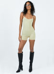 Romper Adjustable straps Good Stretch Fully lined