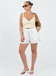 Clark Shorts White Princess Polly mid-rise 