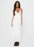 Nicoletta Maxi Dress White